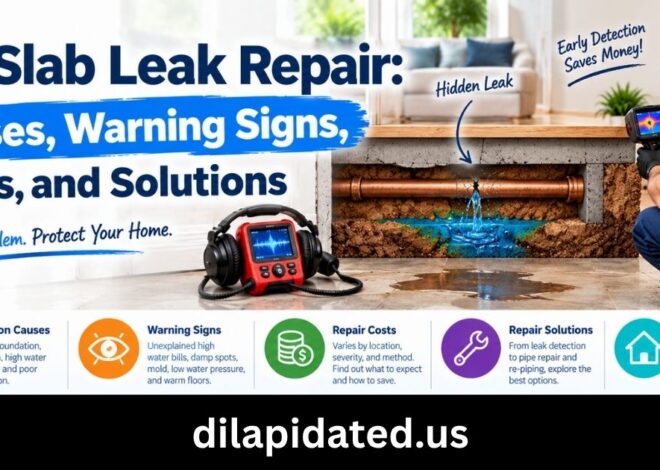Slab Leak Repair: Causes, Warning Signs, Costs, and Solutions