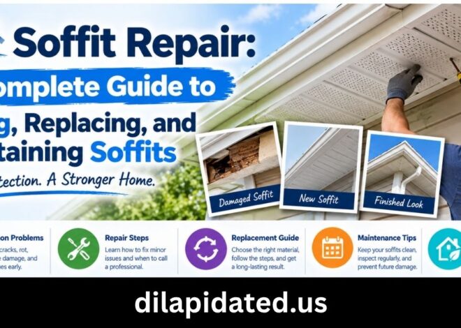 Soffit Repair: A Complete Guide to Fixing, Replacing, and Maintaining Soffits