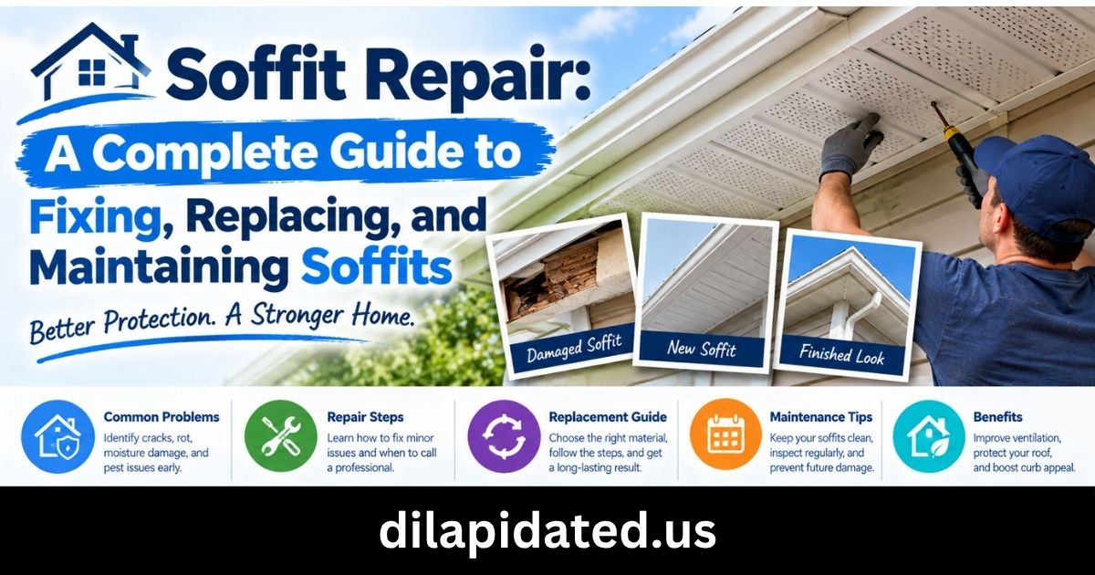 Soffit Repair: A Complete Guide to Fixing, Replacing, and Maintaining Soffits