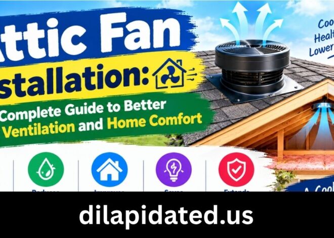 Attic Fan Installation: A Complete Guide to Better Attic Ventilation and Home Comfort