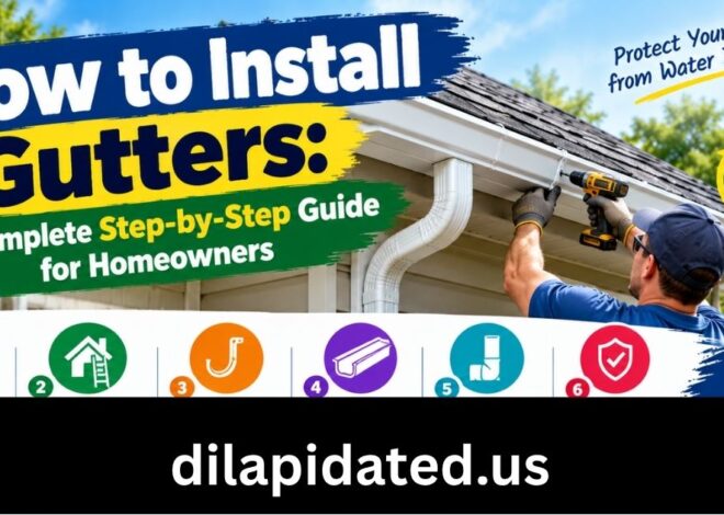 How to Install Gutters: A Complete Step-by-Step Guide for Homeowners