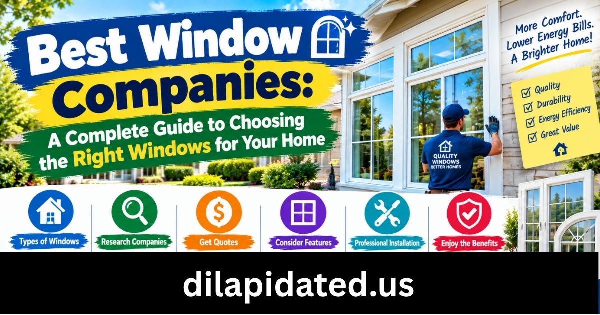 Best Window Companies: A Complete Guide to Choosing the Right Windows for Your Home