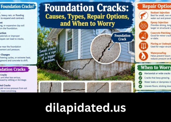 Foundation Cracks: Causes, Types, Repair Options, and When to Worry