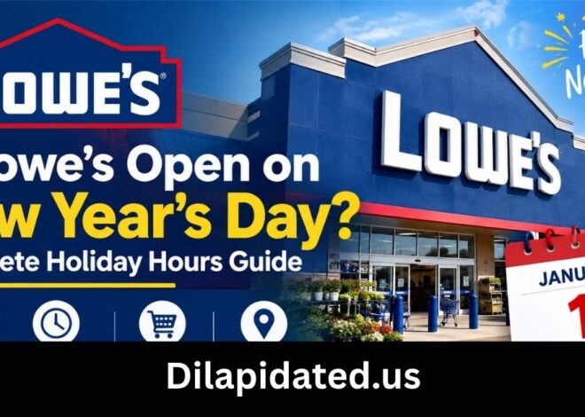 Is Lowe’s Open on New Year’s Day? Complete Holiday Hours Guide