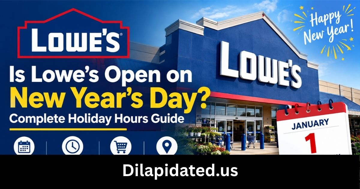 Is Lowe’s Open on New Year’s Day? Complete Holiday Hours Guide