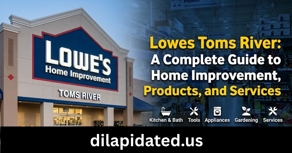 Lowes Toms River: A Complete Guide to Home Improvement, Products, and Services