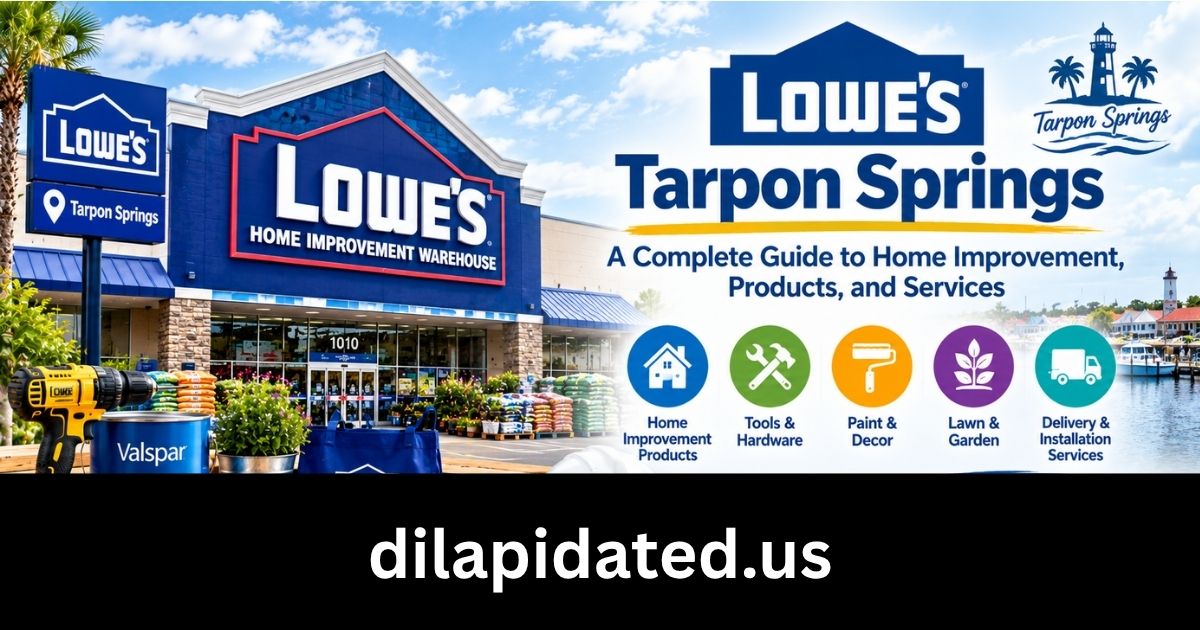 Lowes Tarpon Springs: A Complete Guide to Home Improvement, Products, and Services