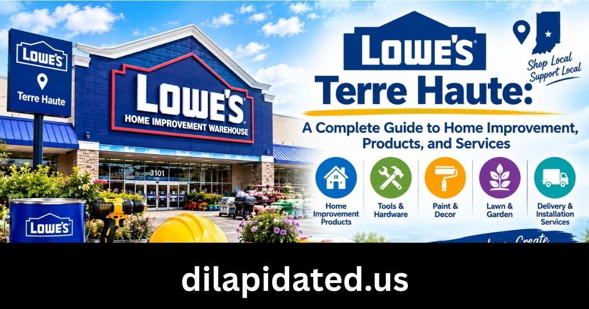 Lowes Terre Haute: A Complete Guide to Home Improvement, Products, and Services