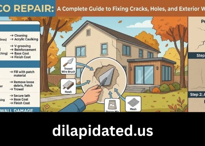 Stucco Repair: A Complete Guide to Fixing Cracks, Holes, and Exterior Wall Damage