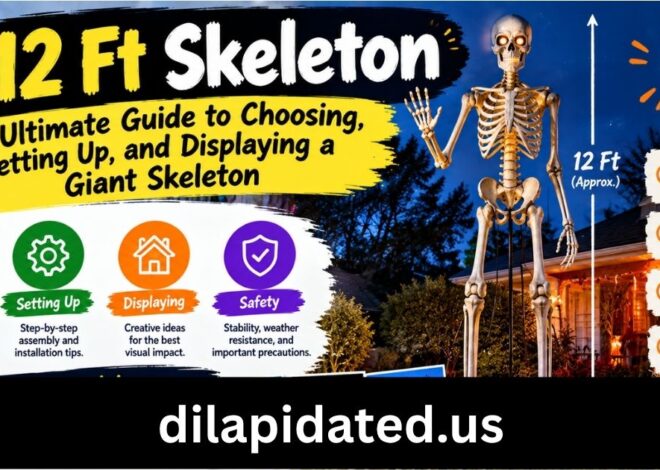 12 Ft Skeleton: The Ultimate Guide to Choosing, Setting Up, and Displaying a Giant Skeleton