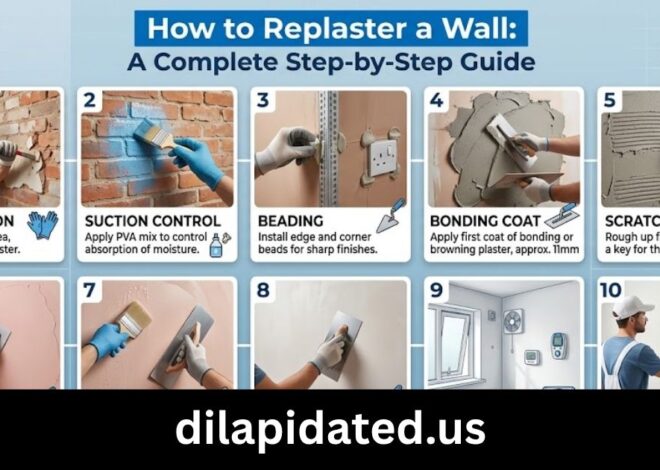 How to Replaster a Wall: A Complete Step-by-Step Guide