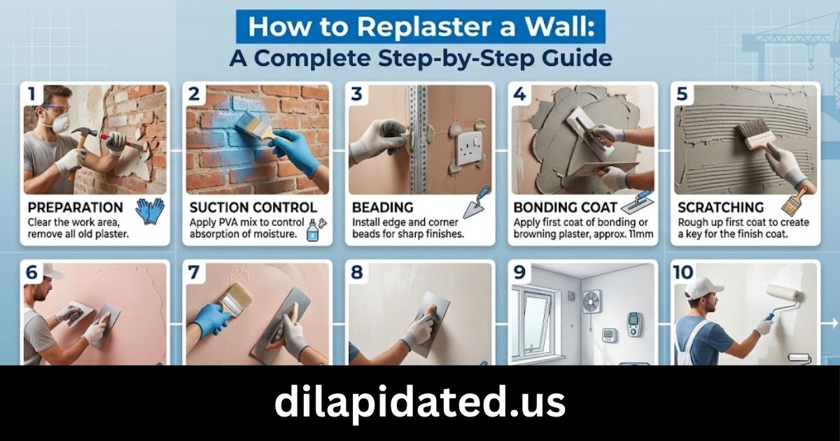How to Replaster a Wall: A Complete Step-by-Step Guide