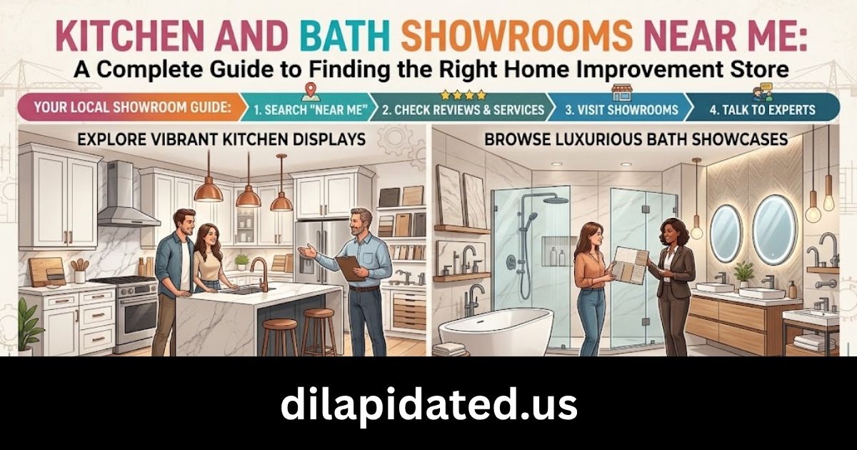 Kitchen and Bath Showrooms Near Me: A Complete Guide to Finding the Right Home Improvement Store