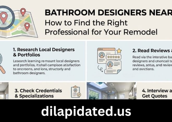 Bathroom Designers Near Me: How to Find the Right Professional for Your Remodel
