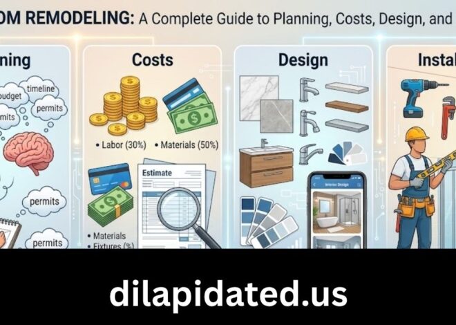 Bathroom Remodeling: A Complete Guide to Planning, Costs, Design, and Installation