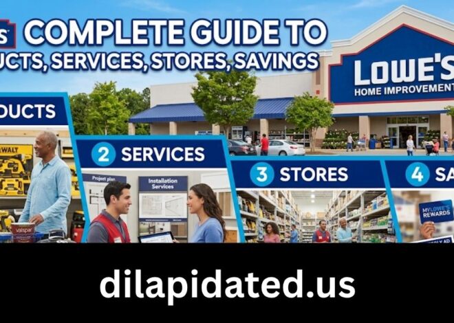 Lowe’s Home Improvement: Complete Guide to Products, Services, Stores, and Savings