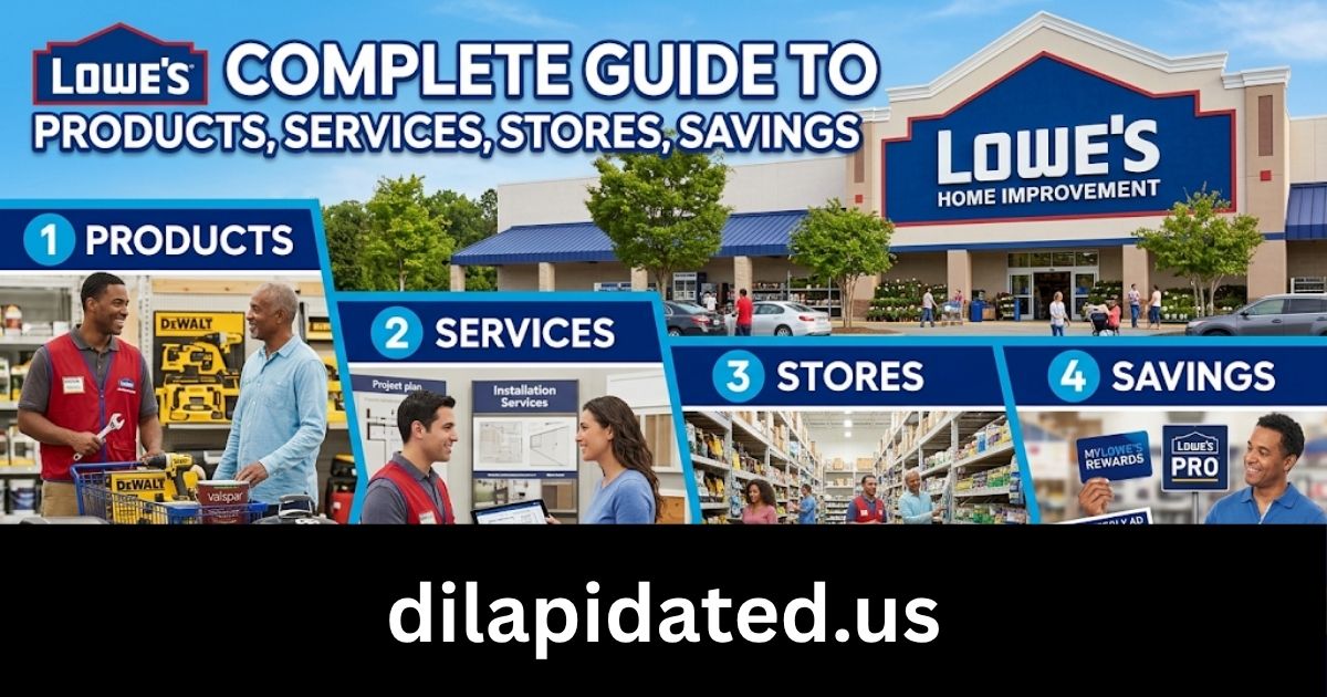 Lowe’s Home Improvement: Complete Guide to Products, Services, Stores, and Savings