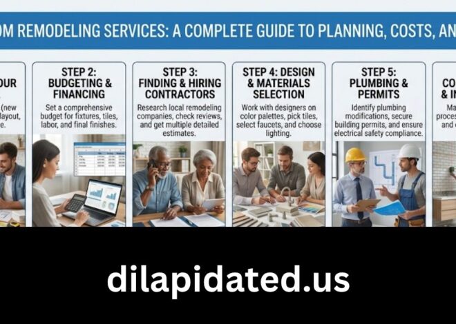 Bathroom Remodeling Services: A Complete Guide to Planning, Costs, and Design