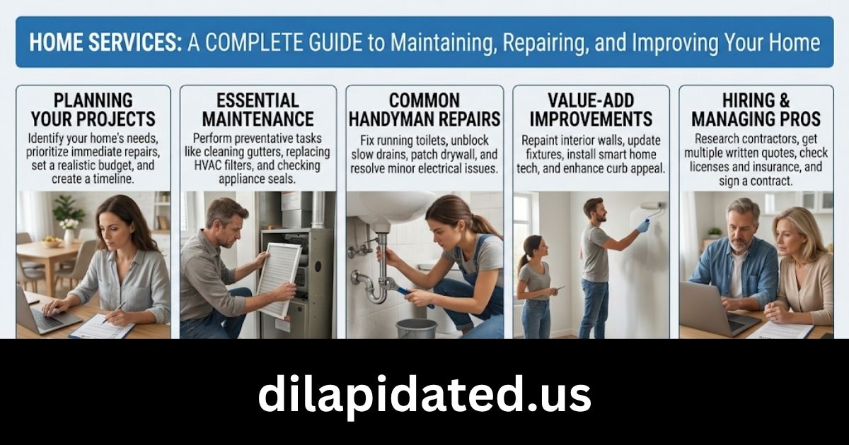 Home Services: A Complete Guide to Maintaining, Repairing, and Improving Your Home