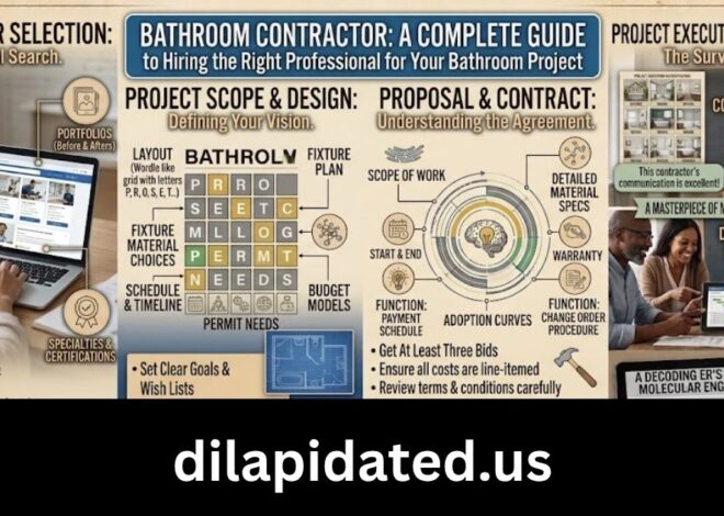 Bathroom Contractor: A Complete Guide to Hiring the Right Professional for Your Bathroom Project