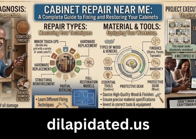 Cabinet Repair Near Me: A Complete Guide to Fixing and Restoring Your Cabinets