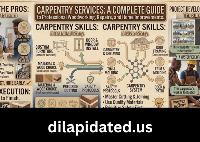 Carpentry Services: A Complete Guide to Professional Woodworking, Repairs, and Home Improvements