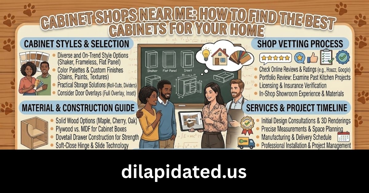 Cabinet Shops Near Me: How to Find the Best Cabinets for Your Home