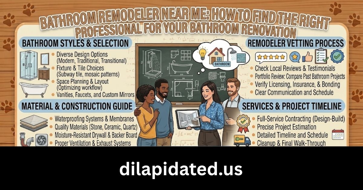 Bathroom Remodeler Near Me: How to Find the Right Professional for Your Bathroom Renovation