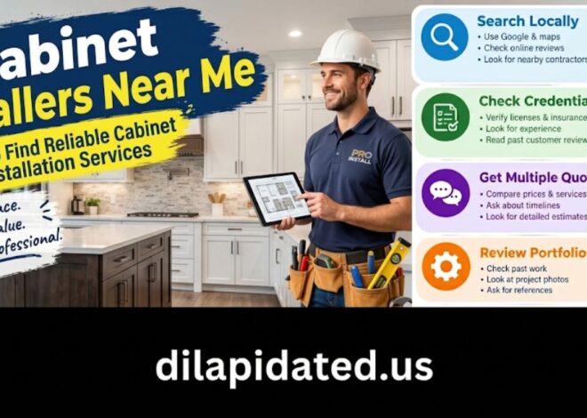 Cabinet Installers Near Me: How to Find Reliable Cabinet Installation Services