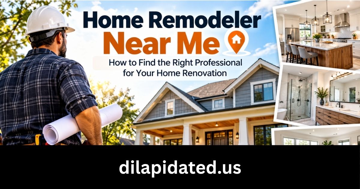 Home Remodeler Near Me: How to Find the Right Professional for Your Home Renovation