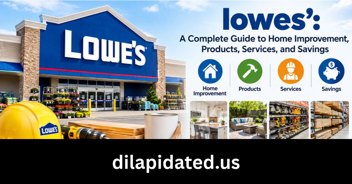 lowes’: A Complete Guide to Home Improvement, Products, Services, and Savings