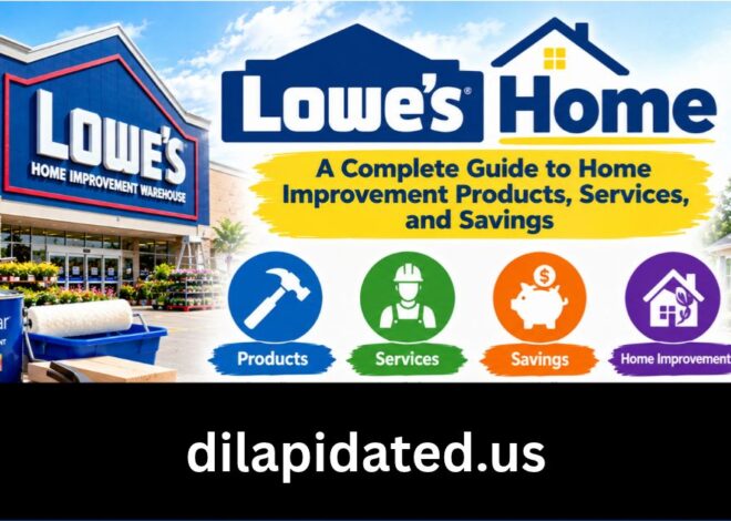 Lowe’s Home: A Complete Guide to Home Improvement Products, Services, and Savings