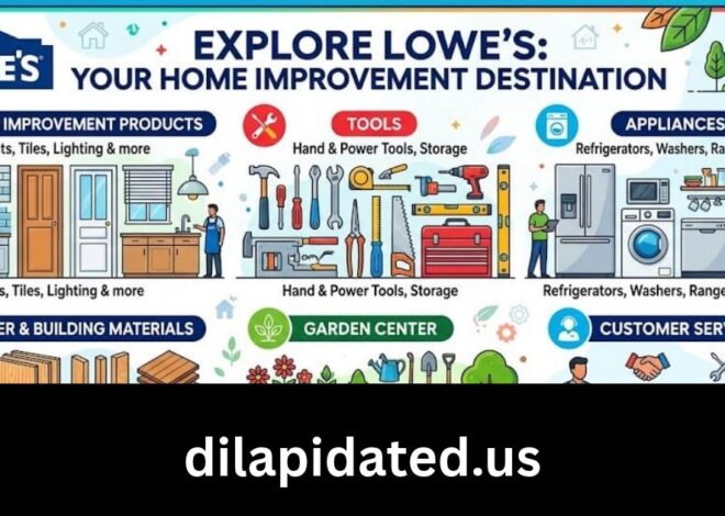 Lowe’s Department Store: Products, Services, Shopping Guide, and Home Improvement Tips
