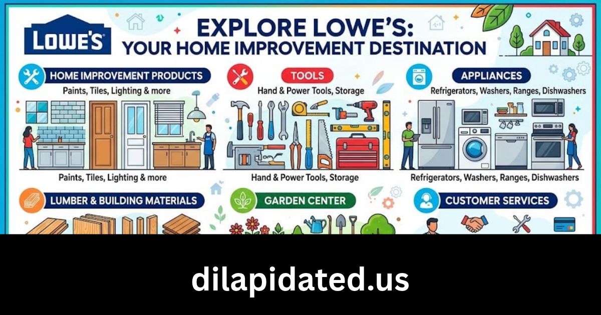 Lowe’s Department Store: Products, Services, Shopping Guide, and Home Improvement Tips