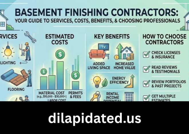 Basement Finishing Contractors: Services, Costs, Benefits, and How to Choose the Right Professionals