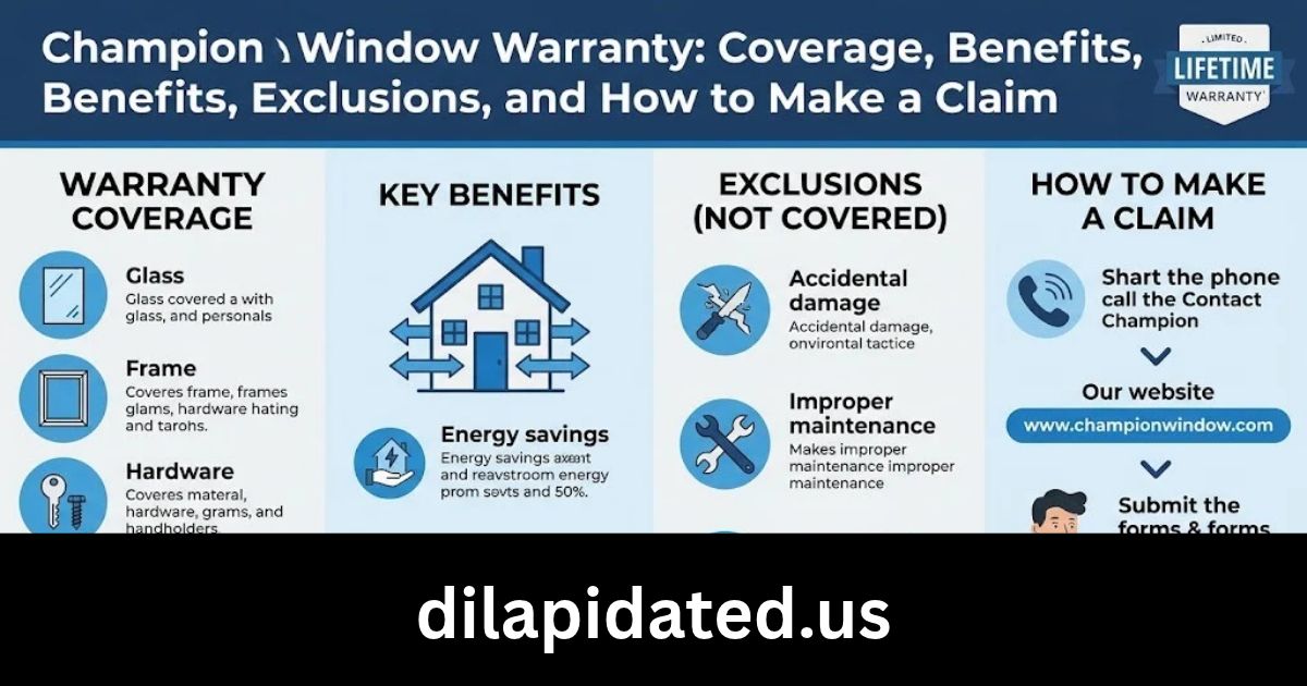 Champion Window Warranty: Coverage, Benefits, Limitations, and What Homeowners Should Know